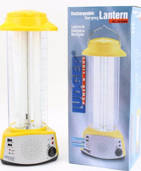 LAMPARA EMERGENCIA 3 TUBOS RADIO